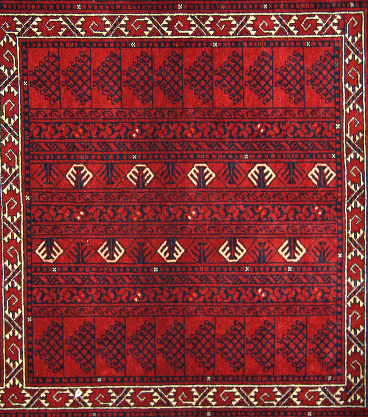 Tappeto afgano - 235 x 161 cm - rosso