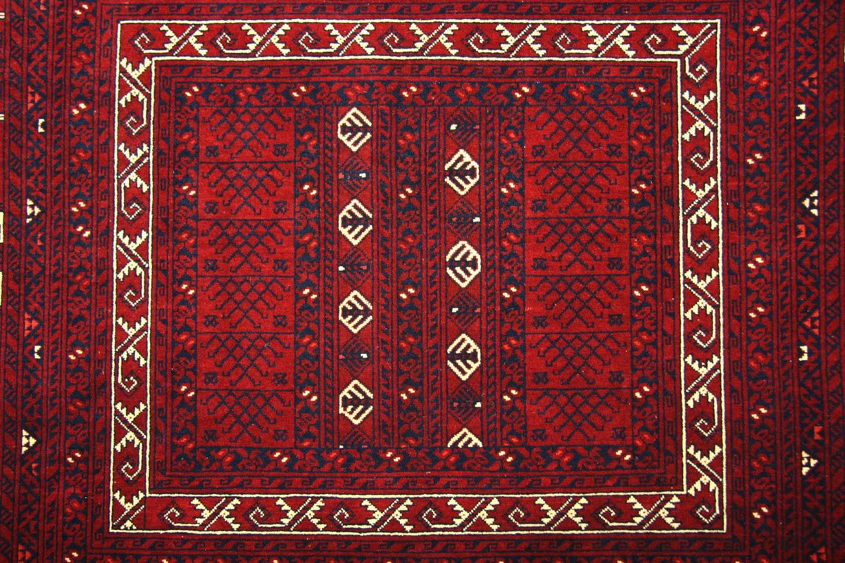 Tappeto afgano - 250 x 157 cm - rosso