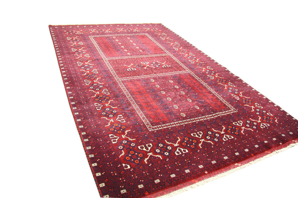 Tappeto afgano - 250 x 157 cm - rosso