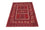 Tappeto afgano - 250 x 170 cm - rosso