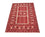 Tappeto afgano - 247 x 161 cm - rosso