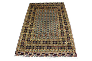 Tappeto afgano - 298 x 199 cm - blu