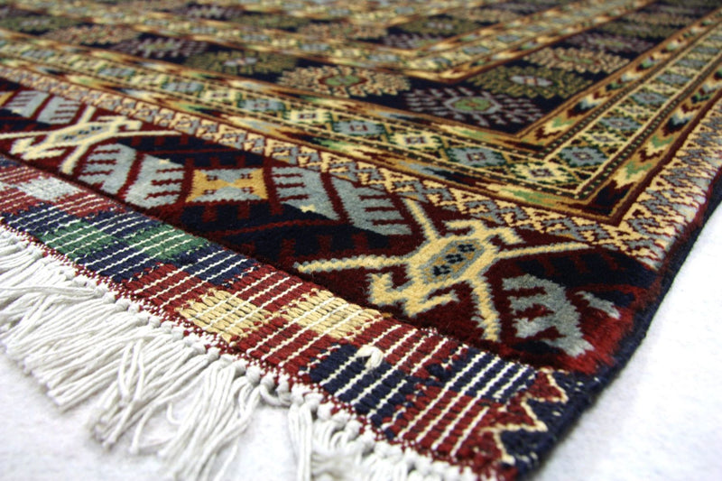 Tappeto afgano - 298 x 199 cm - blu