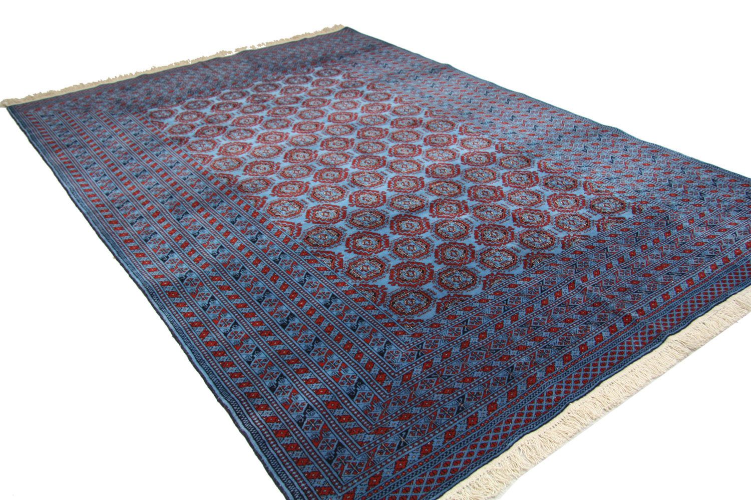 Tappeto afgano - Bukhara - 286 x 198 cm - blu