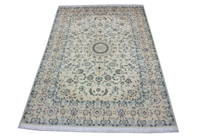Tappeto Persero - Nain - Reale - 293 x 200 cm - blu