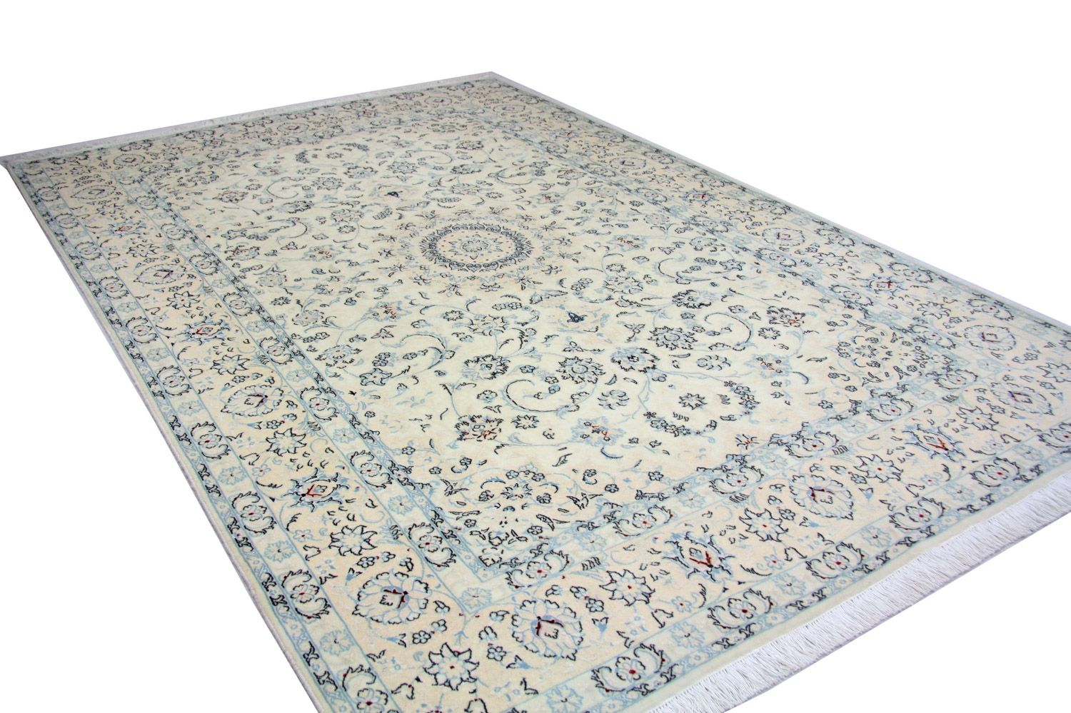 Tappeto Persero - Nain - Reale - 293 x 200 cm - blu