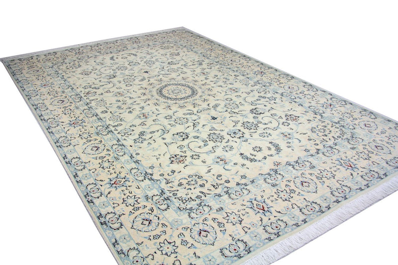 Tappeto Persero - Nain - Reale - 293 x 200 cm - blu