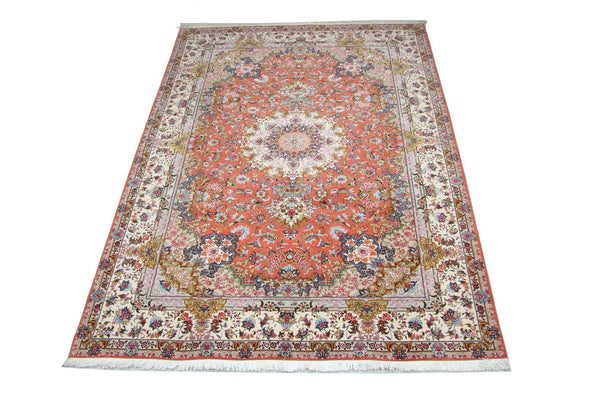 Tappeto Persero - Tabriz - Reale - 302 x 202 cm - arancione