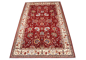 Tappeto Ziegler - 311 x 205 cm - rosso