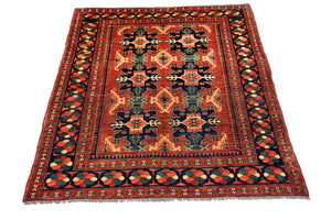 Tappeto Ziegler - Kazak - 248 x 176 cm - arancione