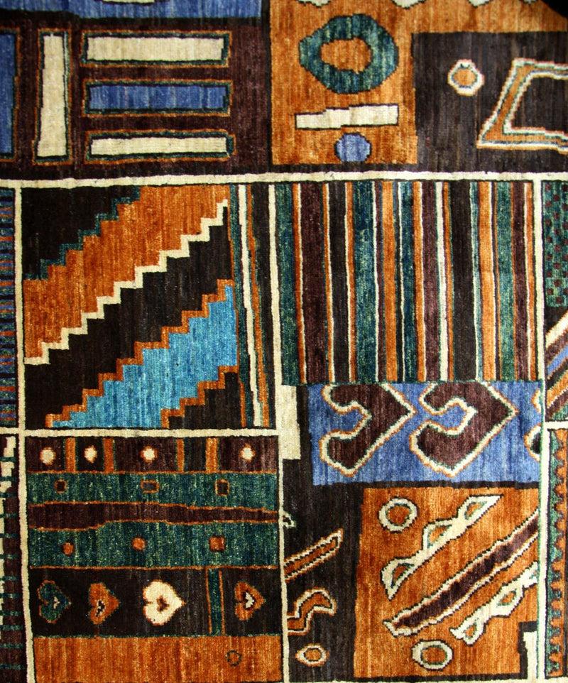 Tappeto afgano - 305 x 220 cm - multicolore