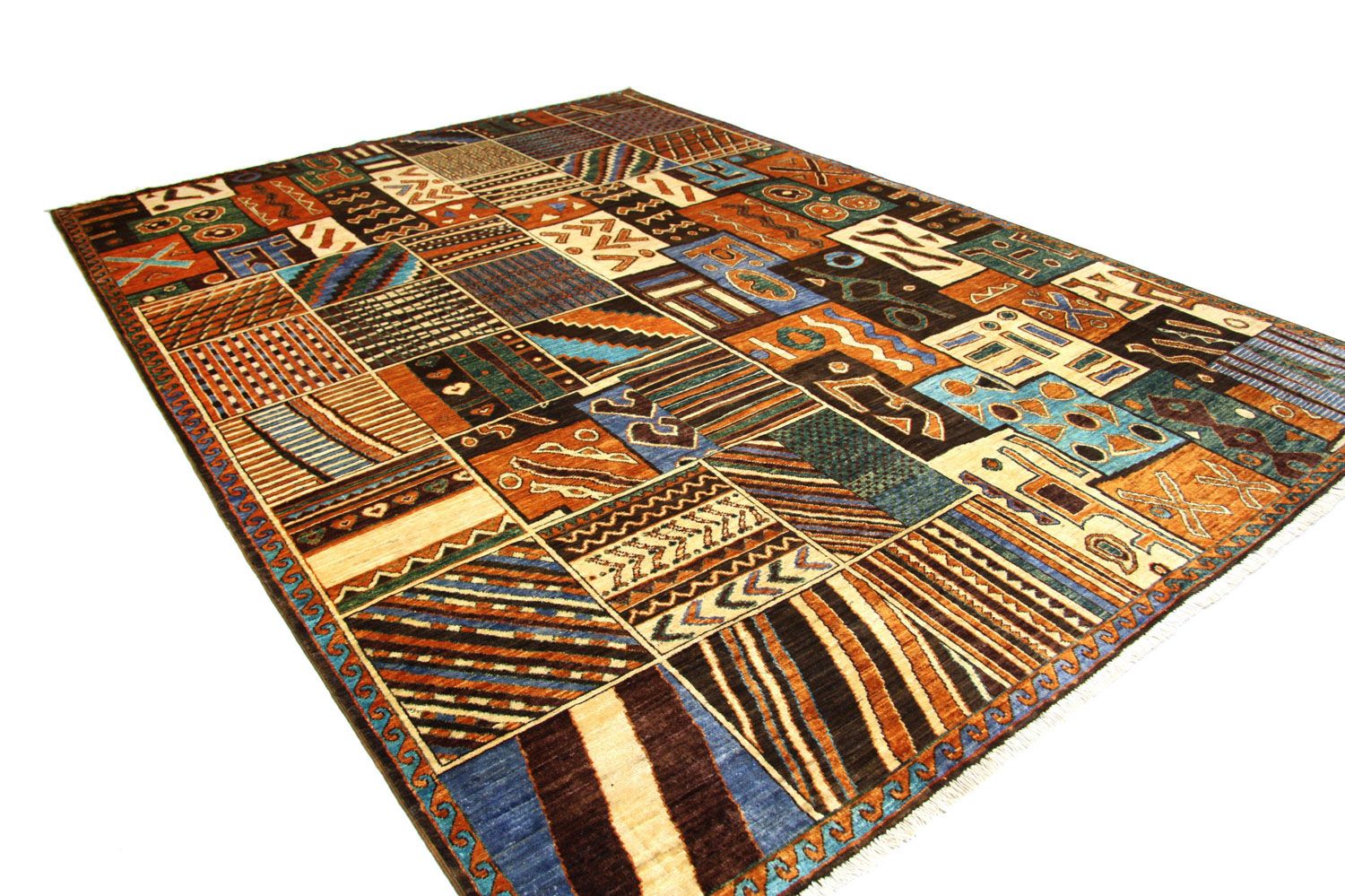 Tappeto afgano - 305 x 220 cm - multicolore