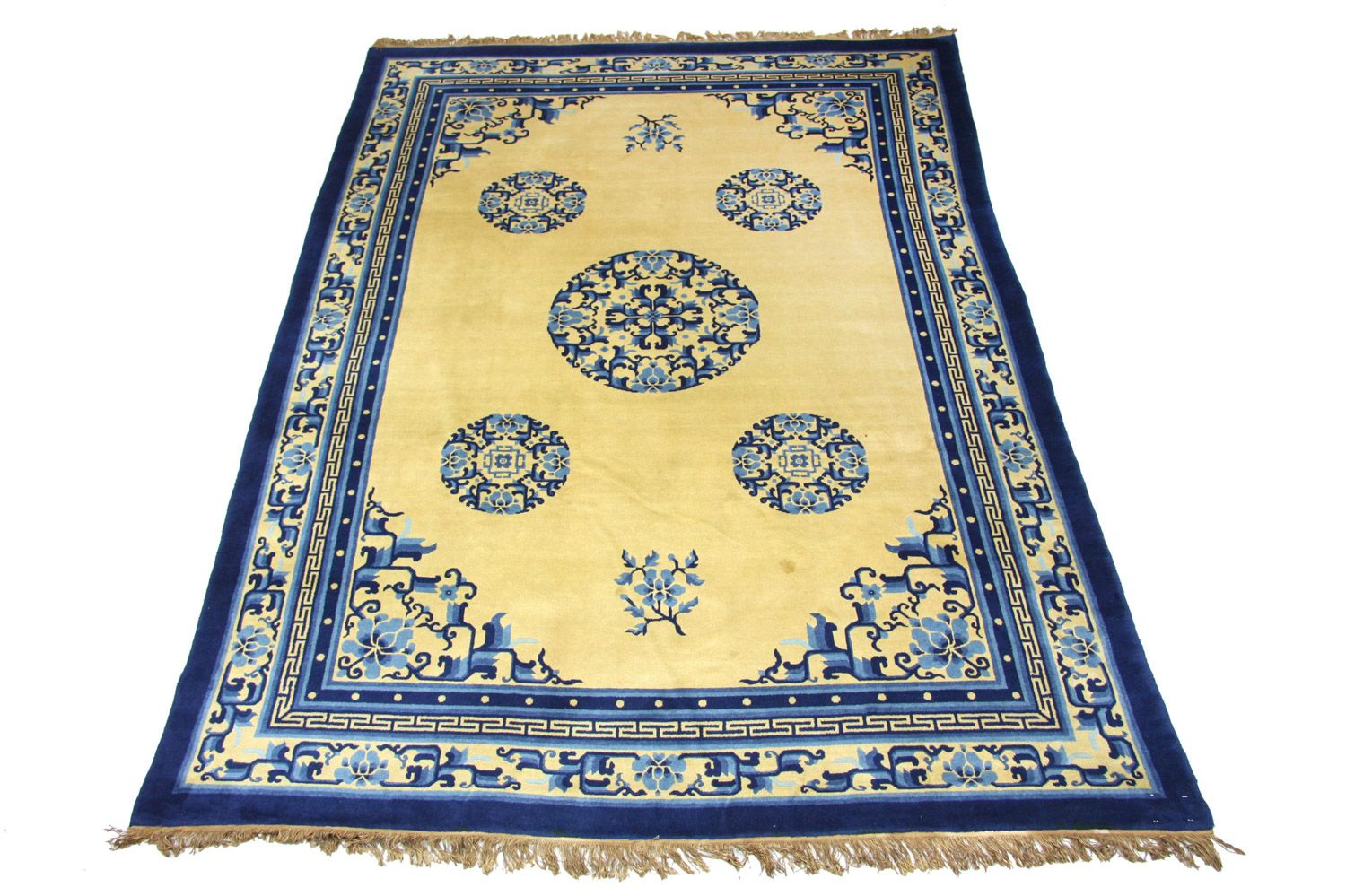 Tappeto cinese - 305 x 213 cm - oro