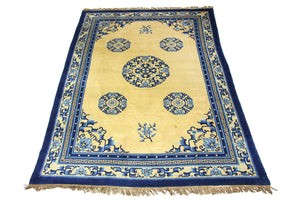 Tappeto cinese - 305 x 213 cm - oro