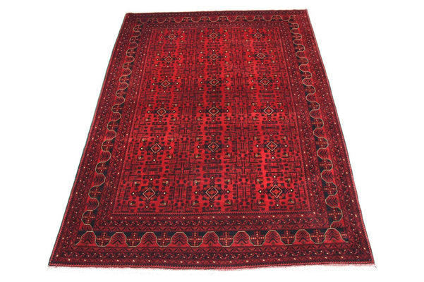 Tappeto afgano - Kunduz - 290 x 207 cm - rosso