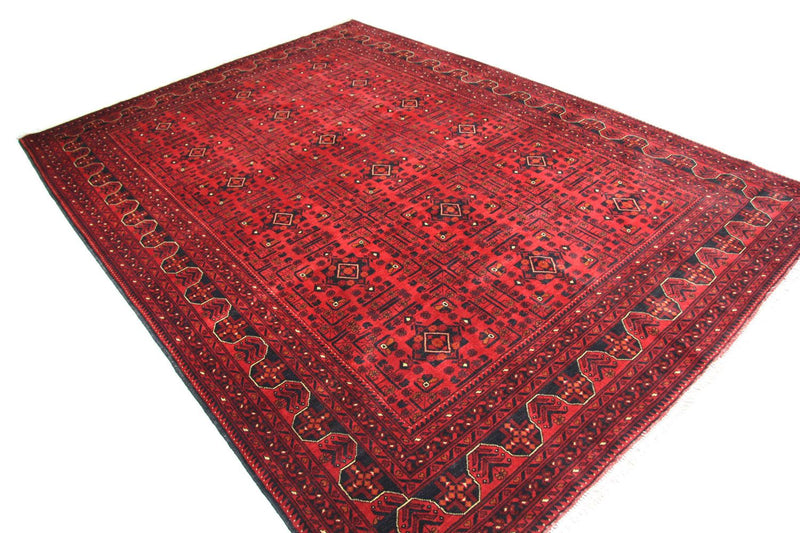 Tappeto afgano - Kunduz - 290 x 207 cm - rosso