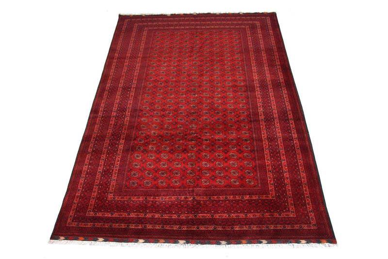 Tappeto afgano - Bukhara - 293 x 192 cm - rosso