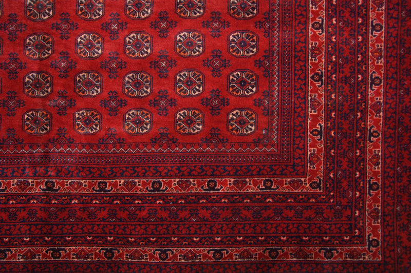 Tappeto afgano - Bukhara - 293 x 192 cm - rosso