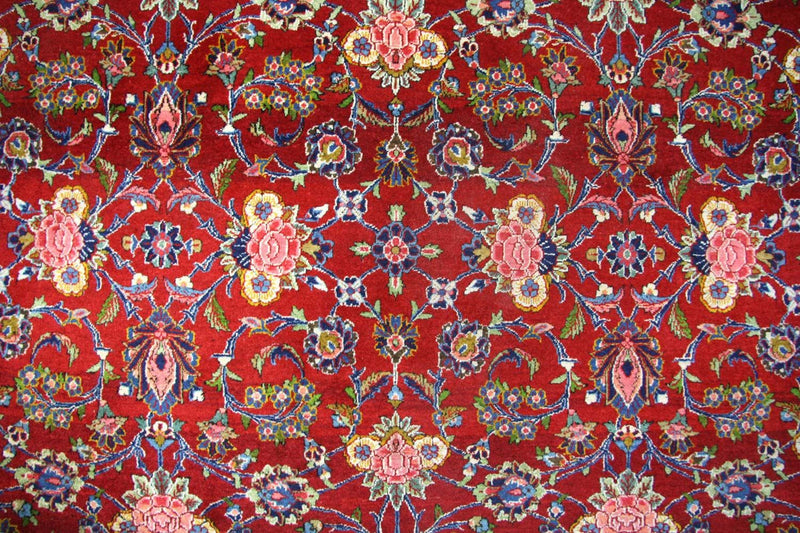 Tappeto Persero - Keshan - 296 x 210 cm - rosso
