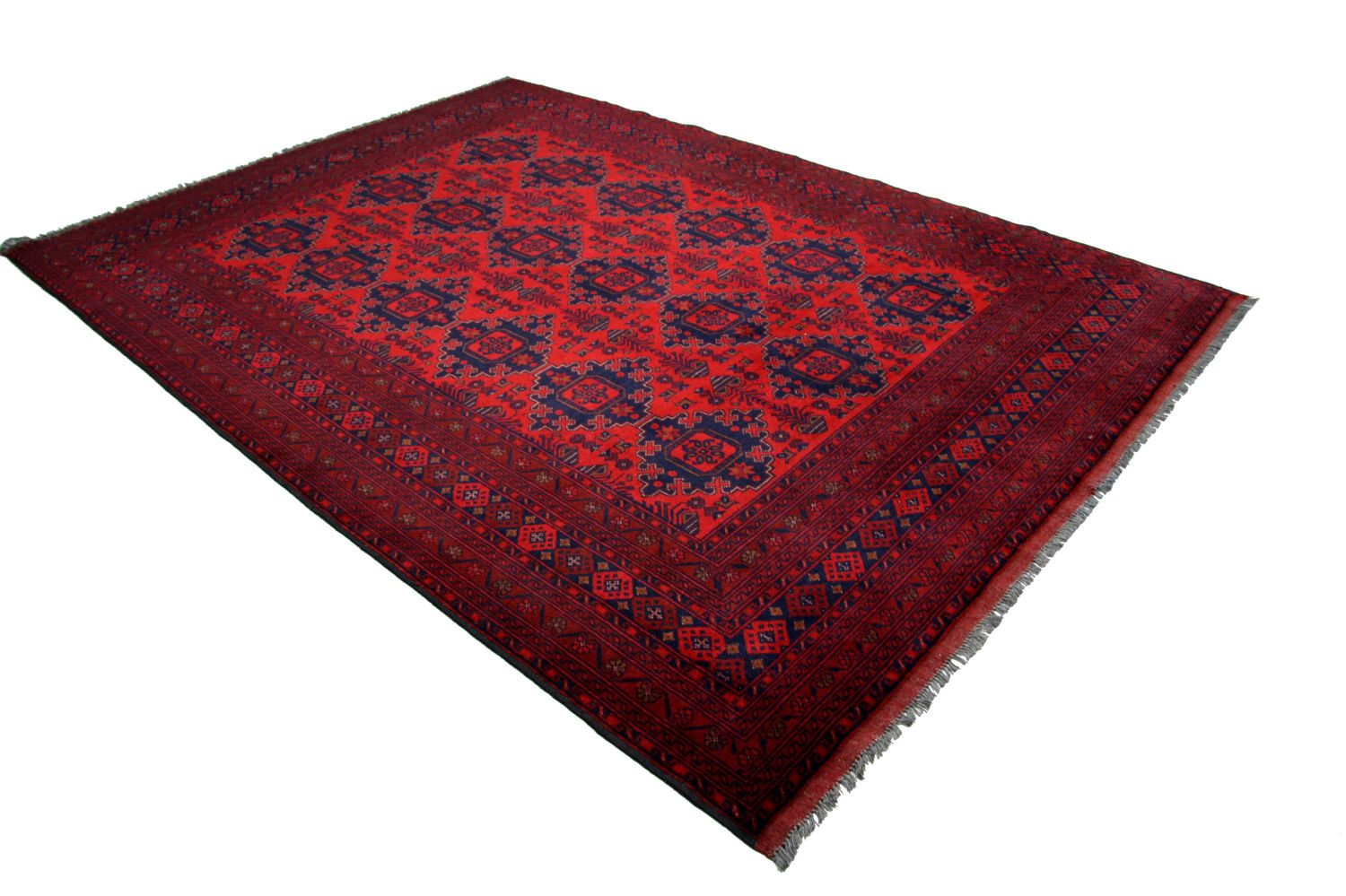 Tappeto afgano - 290 x 205 cm - rosso