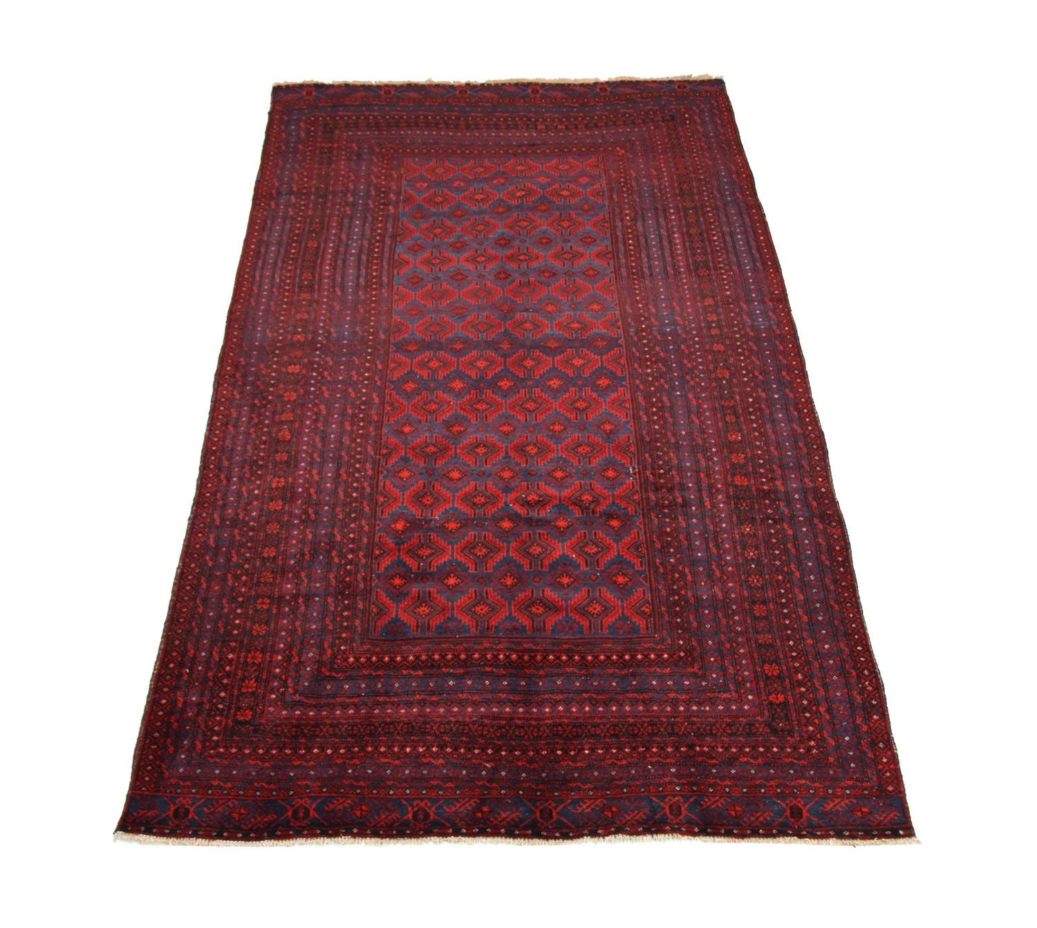 Tappeto Belutsch - 286 x 158 cm - rosso
