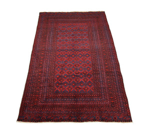 Tappeto Belutsch - 286 x 158 cm - rosso