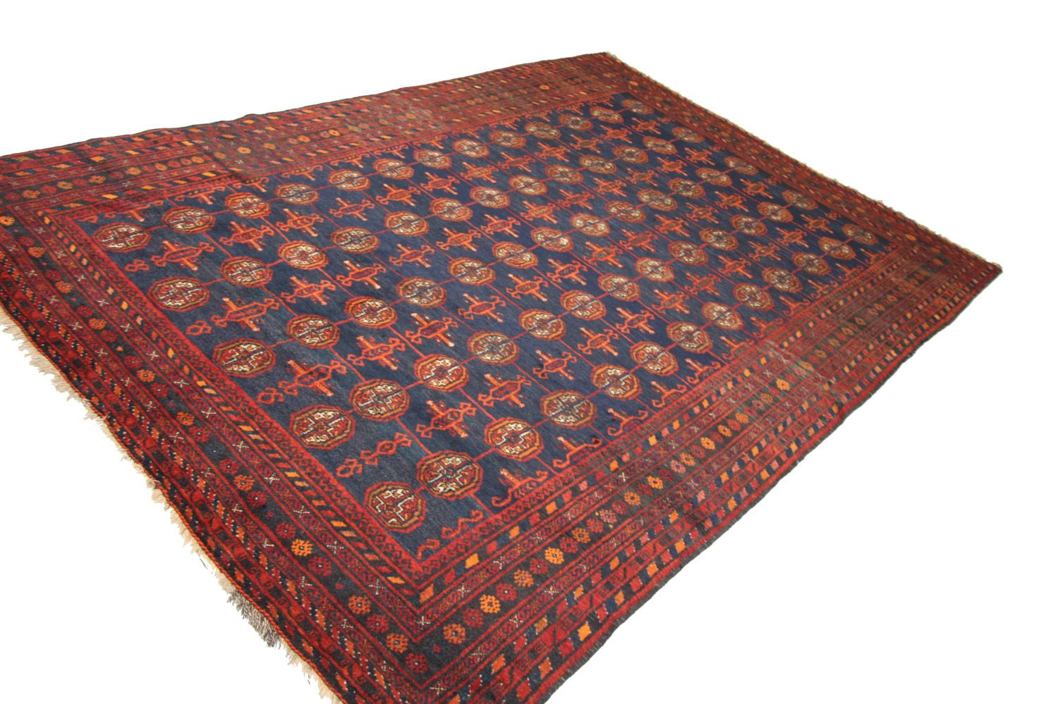 Tappeto Belutsch - 286 x 193 cm - blu