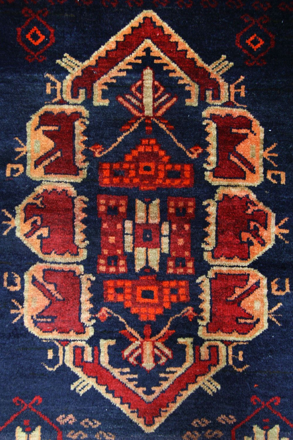 Tappeto corsia Tappeto Belutsch - 294 x 142 cm - blu