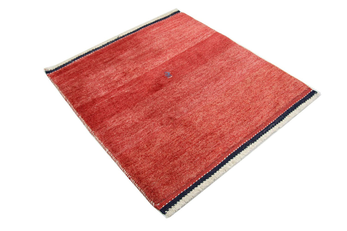 Tappeto Gabbeh - Persero quadrato  - 111 x 111 cm - rosso