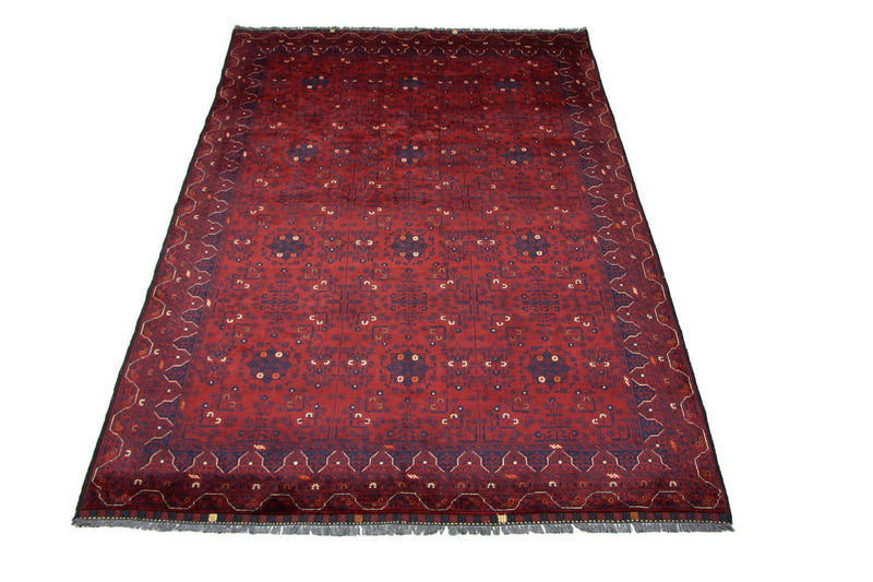 Tappeto afgano - 293 x 196 cm - rosso