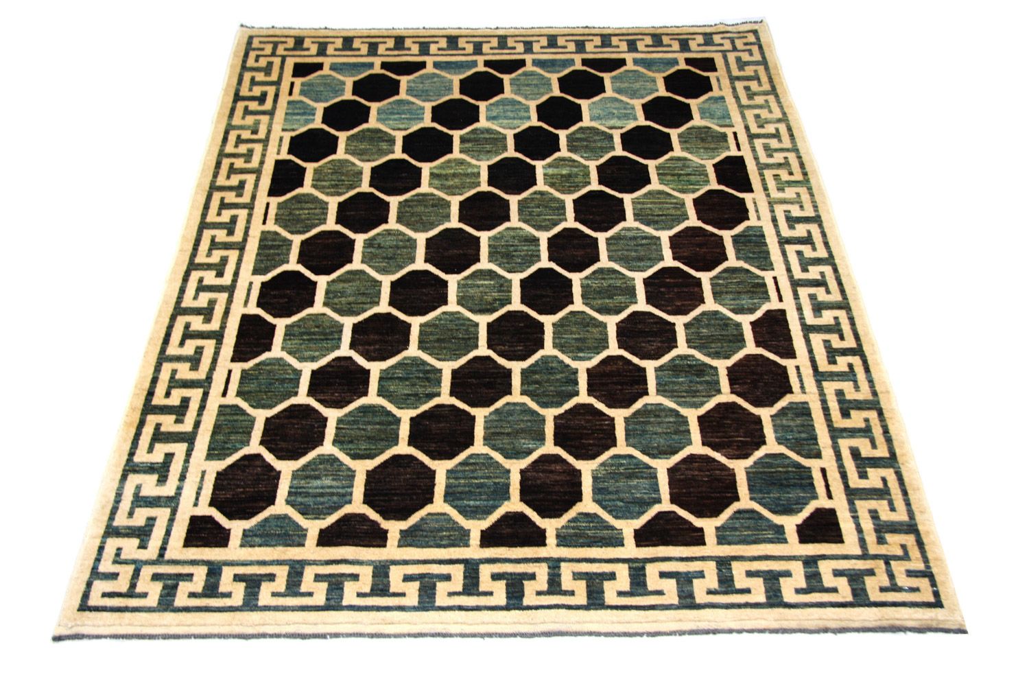 Tappeto Ziegler - Moderno - 261 x 207 cm - blu