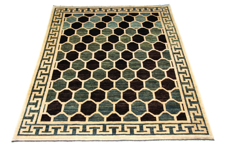 Tappeto Ziegler - Moderno - 261 x 207 cm - blu