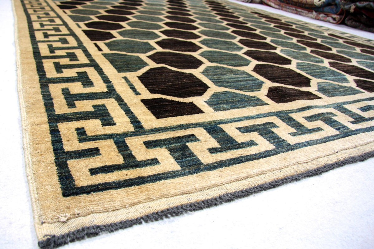 Tappeto Ziegler - Moderno - 261 x 207 cm - blu