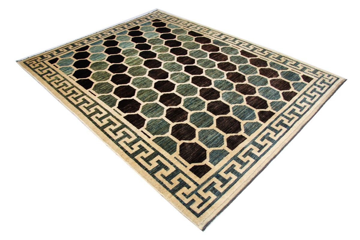 Tappeto Ziegler - Moderno - 261 x 207 cm - blu