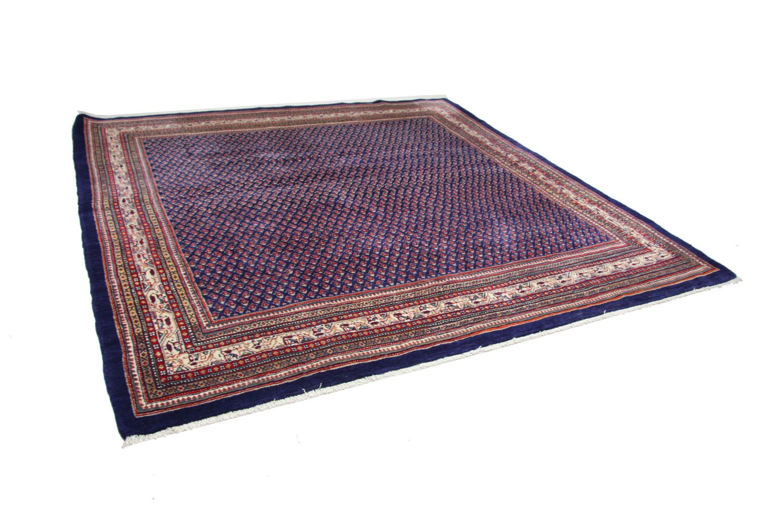 Tappeto Persero - Mir quadrato  - 267 x 266 cm - blu