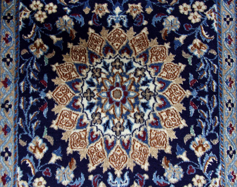 Tappeto corsia Tappeto Persero - Nain - 340 x 80 cm - blu