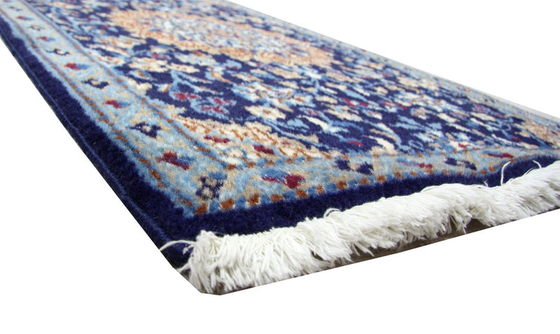 Tappeto corsia Tappeto Persero - Nain - 340 x 80 cm - blu