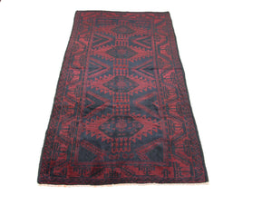 Tappeto Belutsch - 270 x 136 cm - blu