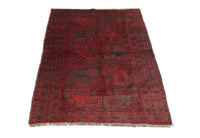 Tappeto afgano - 154 x 114 cm - rosso