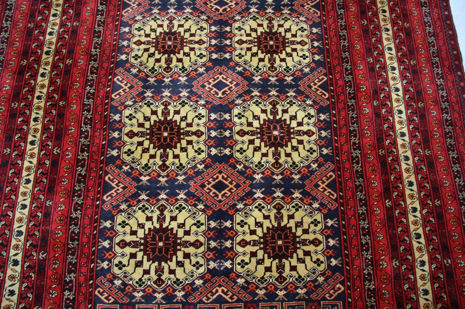 Tappeto afgano - 288 x 195 cm - rosso