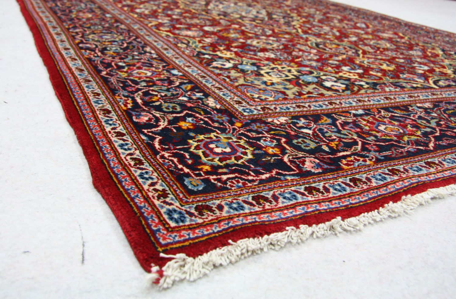 Tappeto Persero - Keshan - 205 x 141 cm - rosso