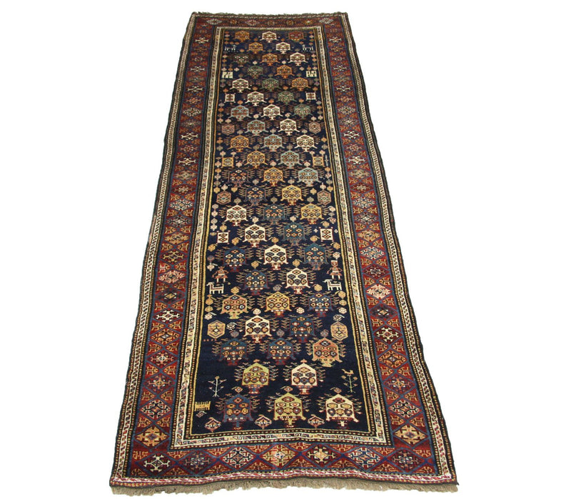Tappeto corsia Tappeto Persero - Nomade - 331 x 113 cm - blu