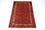 Tappeto afgano - 196 x 126 cm - rosso