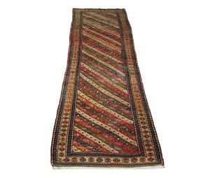 Tappeto corsia Tappeto Persero - Nomade - 373 x 120 cm - blu