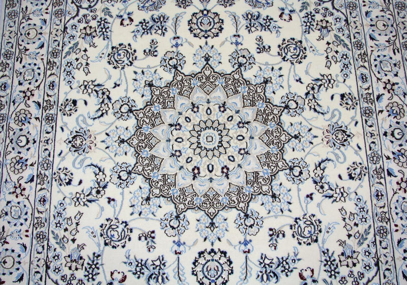 Tappeto Persero - Nain - 244 x 155 cm - bianco naturale