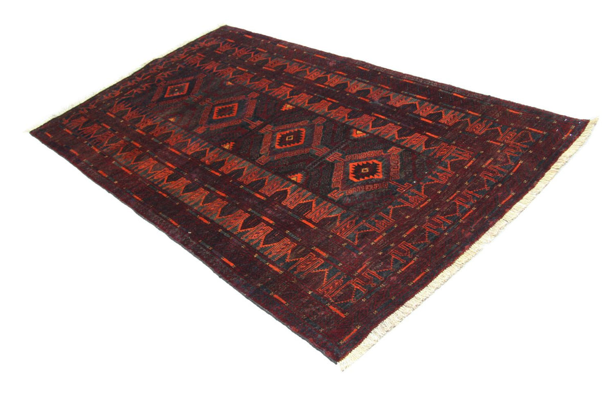 Tappeto afgano - 208 x 123 cm - blu