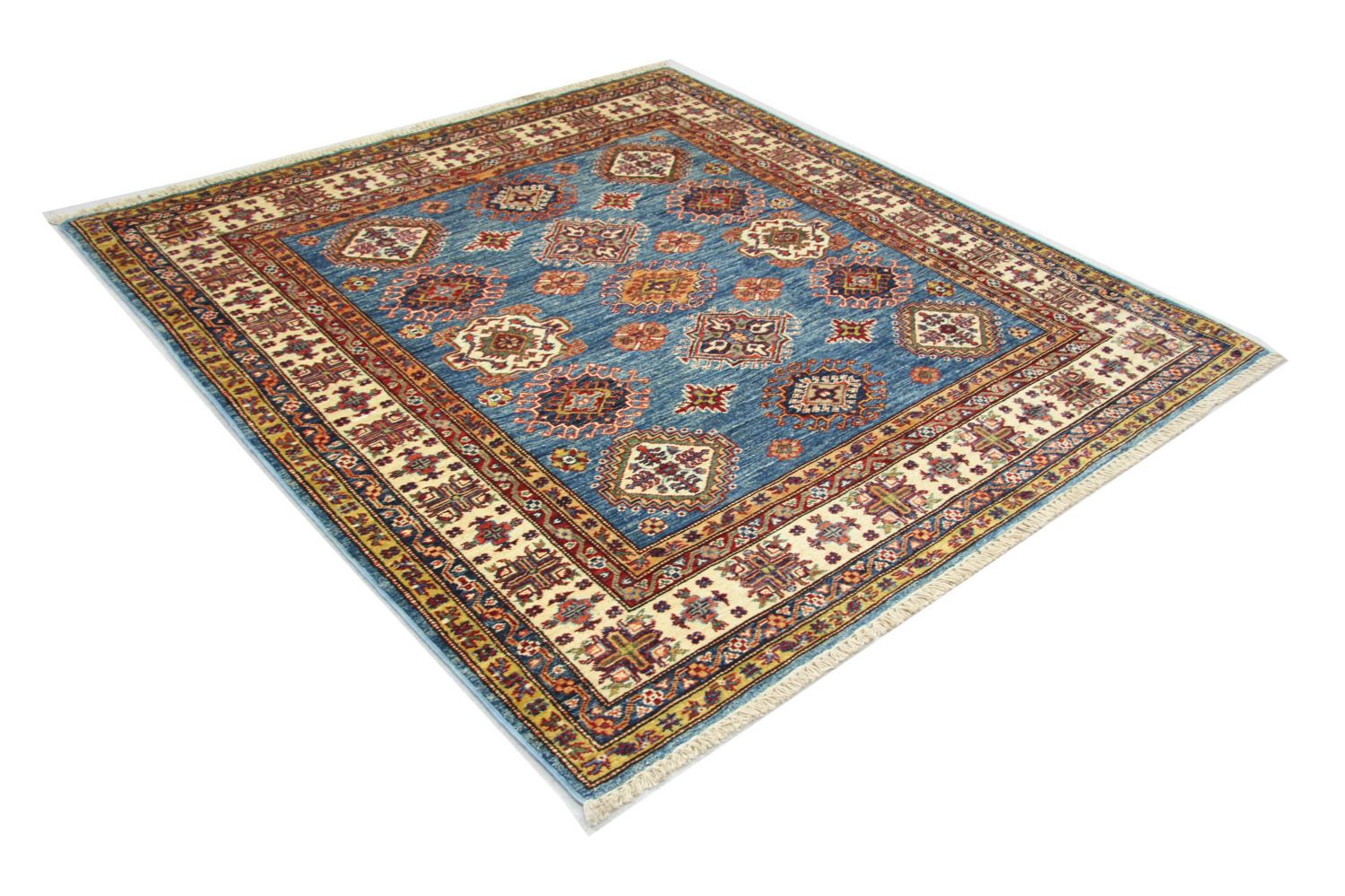 Tappeto Ziegler quadrato  - 155 x 149 cm - blu