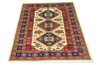 Tappeto afgano - 194 x 146 cm - beige