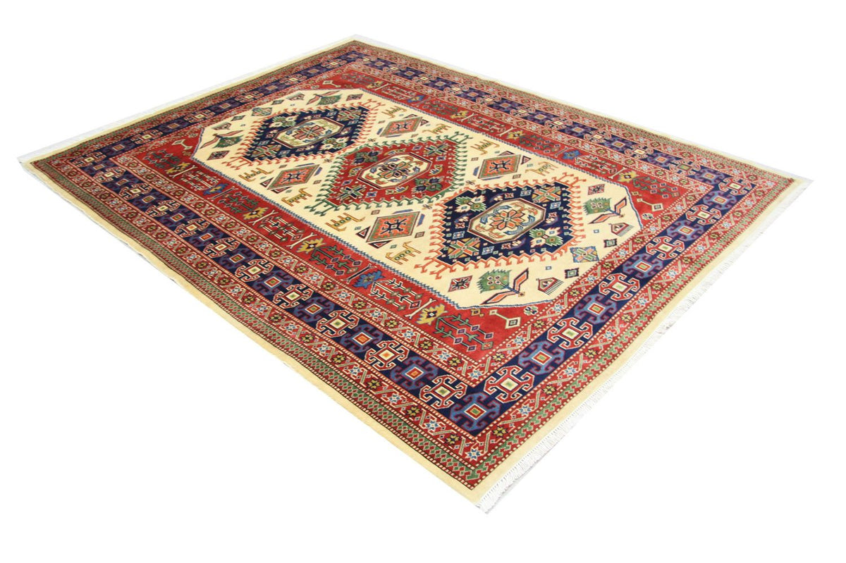 Tappeto afgano - 194 x 146 cm - beige