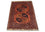 Tappeto afgano - 142 x 104 cm - marrone